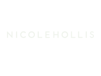 Nicole Hollis logo white transparent